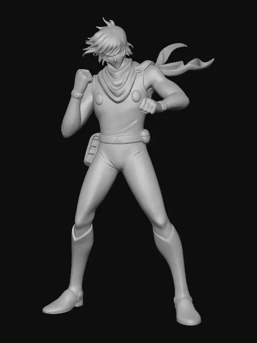 3D model for Heroic Pose