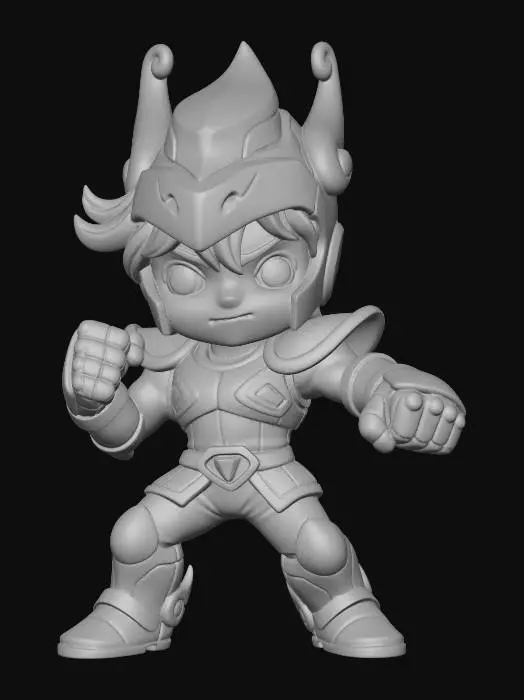 3D model for Pegasus Saint Seiya