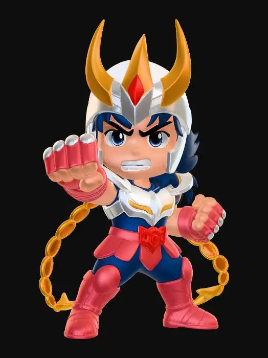 3D model for Saint Seiya Phoenix