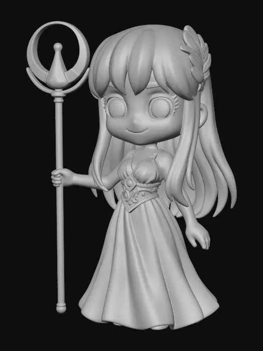 3D model for Saint Seiya Lady Isabell