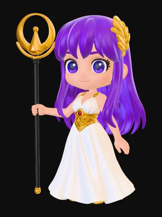 3D model for Saint Seiya Lady Isabell