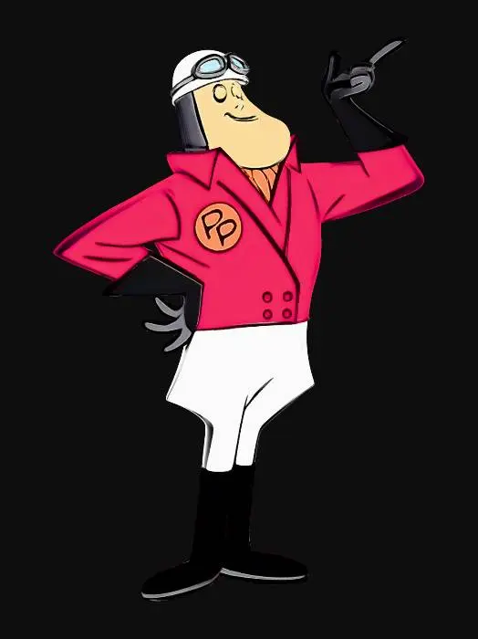 3D model for Wacky Races - Peter Perfect