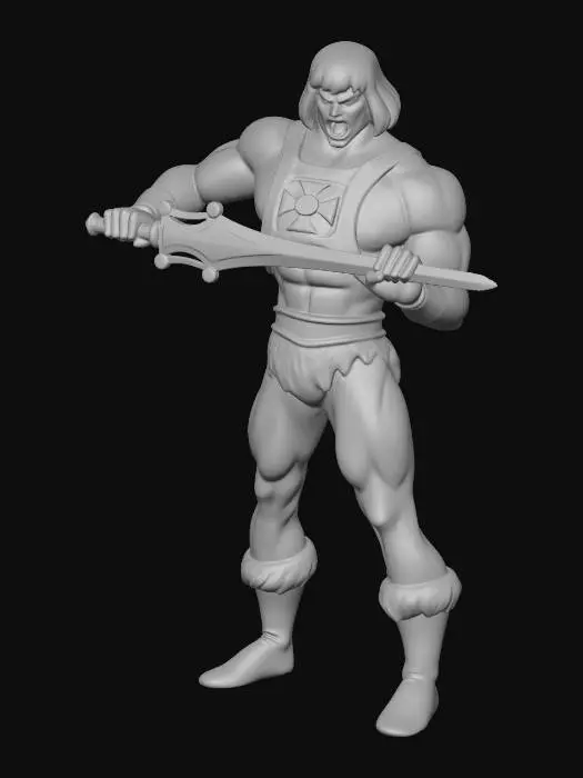 3D model for Heman