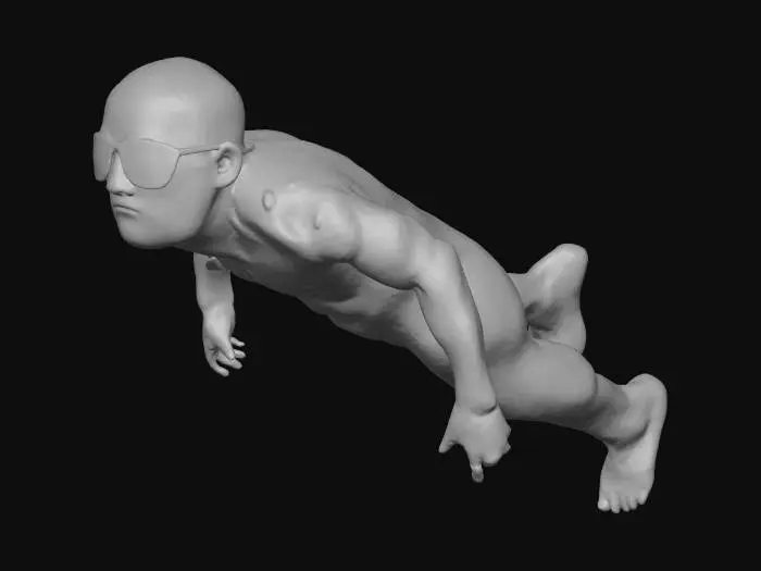 3D model for flying monkey