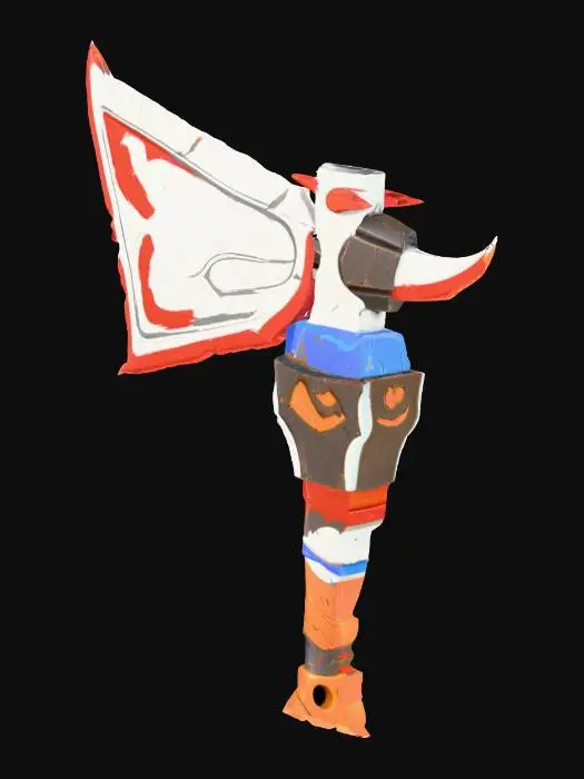 3D model for Neon Blade Axe