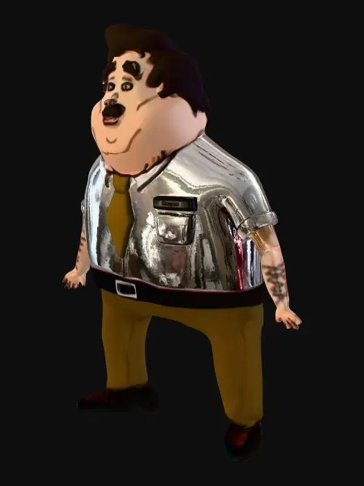 3D model for Cartoon Office Worker