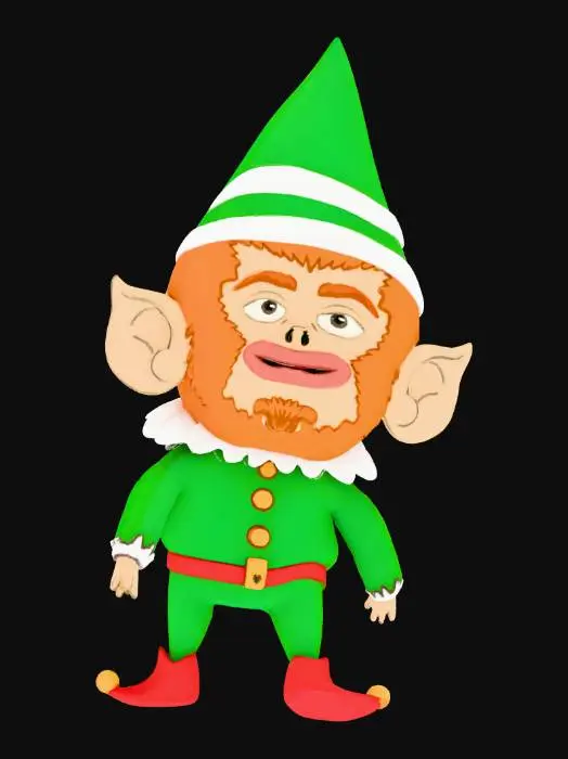 3D model for Elf Monkey