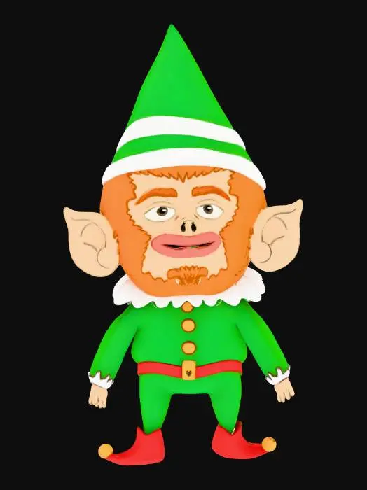 3D model for Elf Monkey