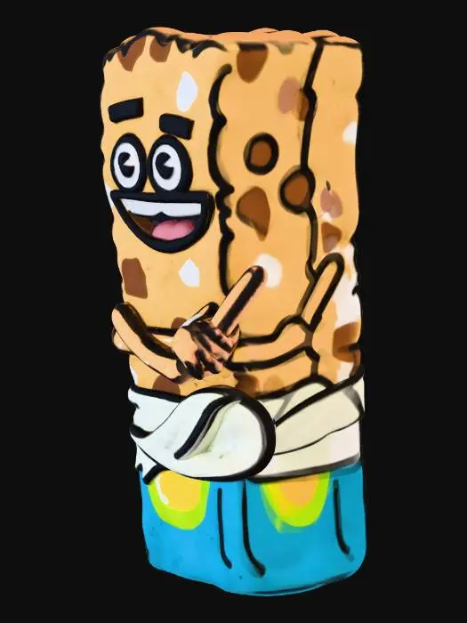 3D model for Granola Guy