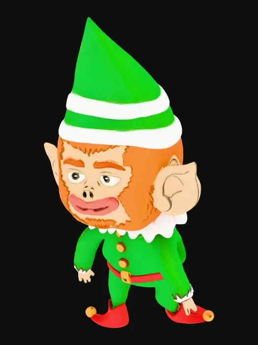 3D model for Elf Monkey