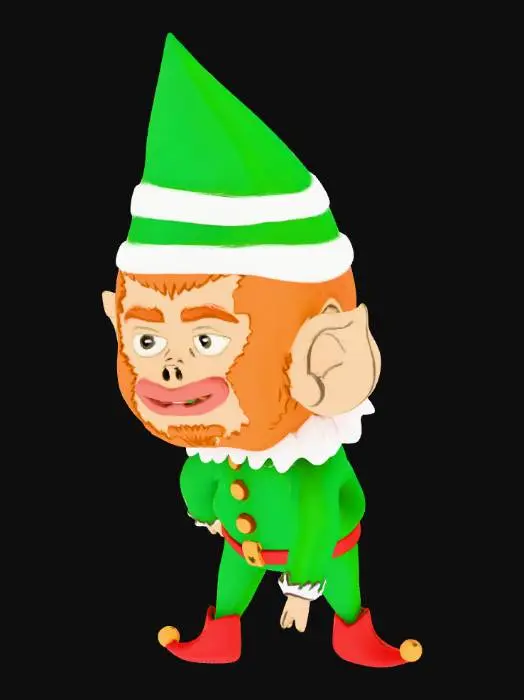3D model for Elf Monkey