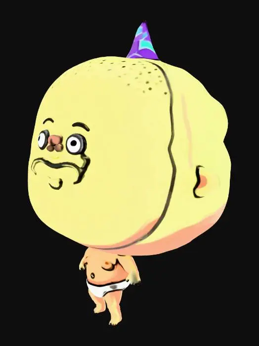 3D model for birthday boy