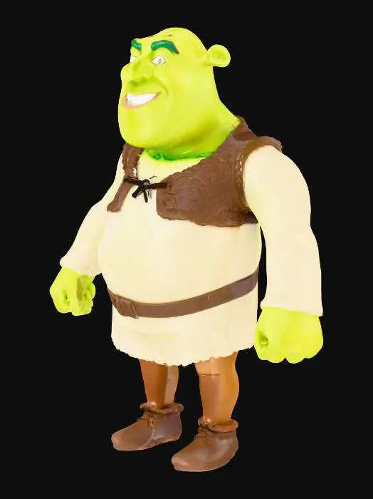 3D model for Green Ogre Figure