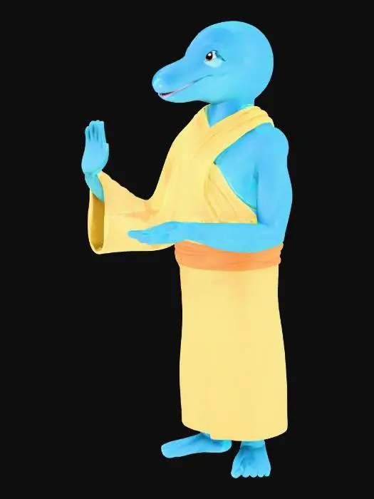 3D model for Serene Aquatic Sage