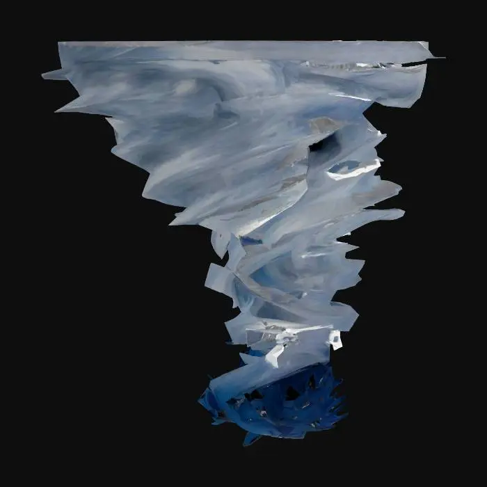 3D model for Blue Cyclone Whirl