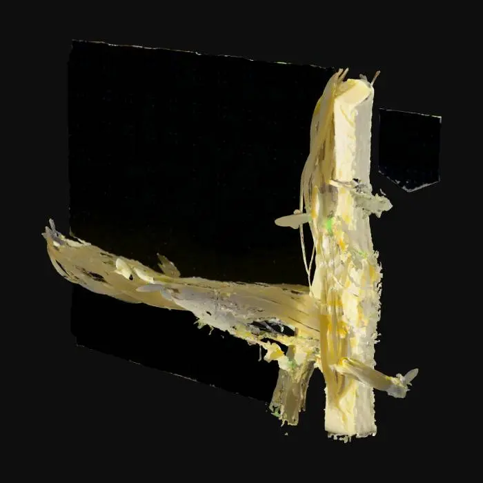 3D model for Natural branches and leaves