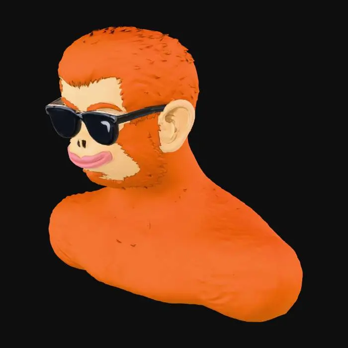 3D model for Cool Monkey Vibes