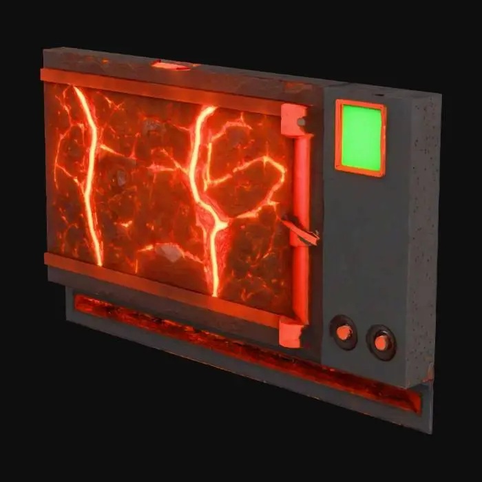 3D model for Hinged Wood Mosaic