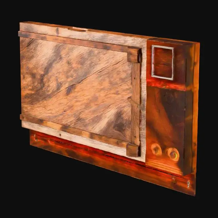 3D model for Hinged Wood Mosaic