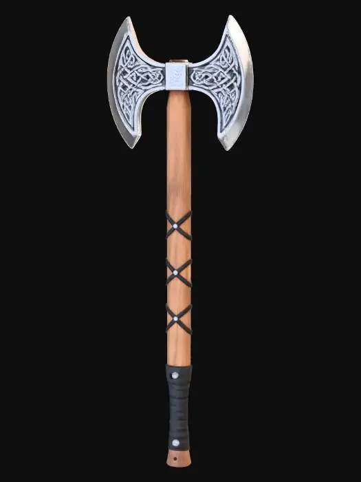 3D model for Viking Battle Axe