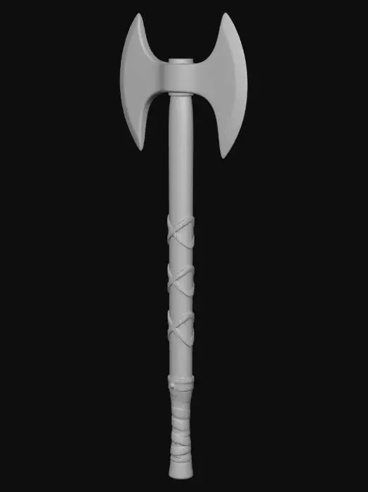 3D model for Battle Axe