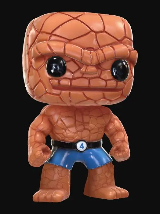 3D model for The Thing
