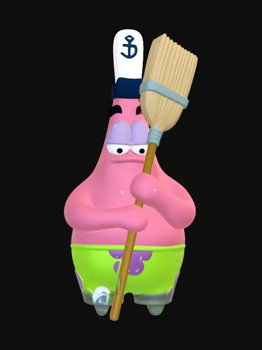 3D model for Captain Sweep