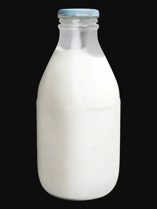 3D model for milk bottle