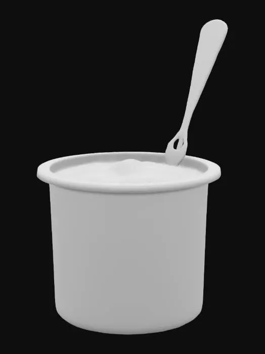 3D model for Yogurt


