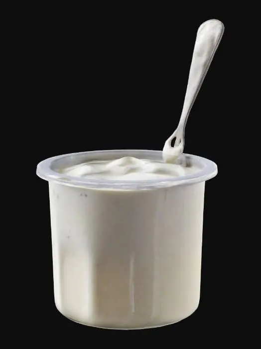 3D model for Yogurt


