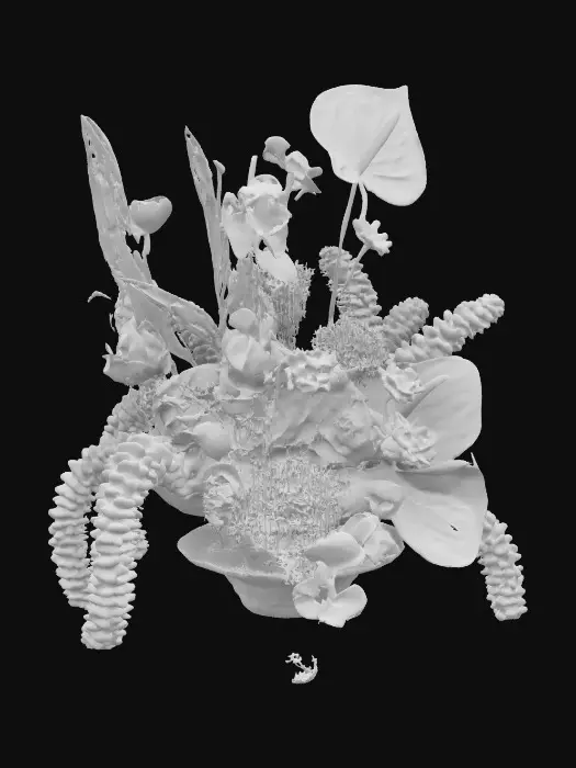 3D model for Autumn Blooms