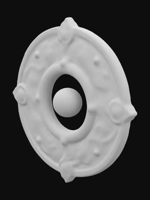 3D model for port cullis button