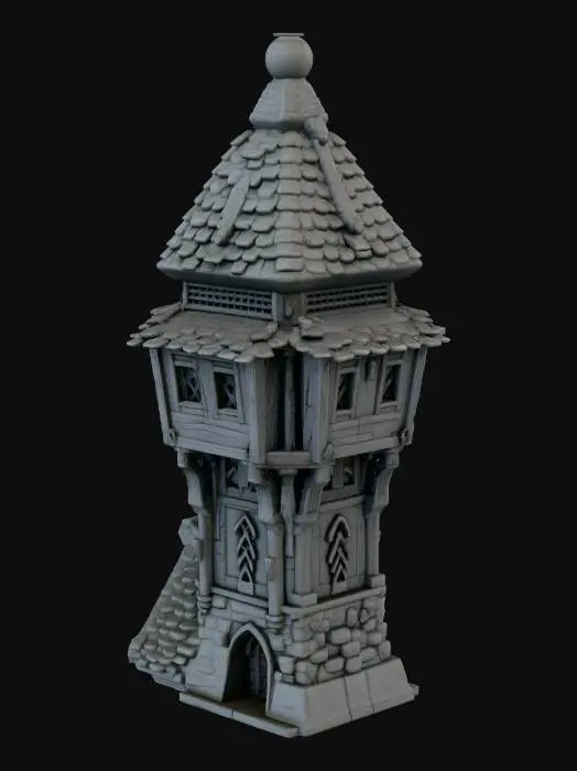 3D model for Prahar Stambh