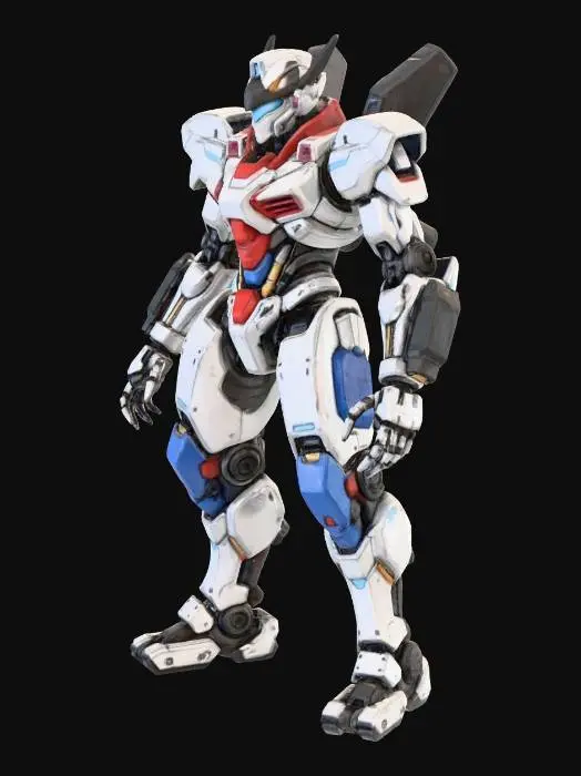 3D model for Crimson Vanguard