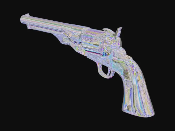 3D model for Colt Revolver Replica