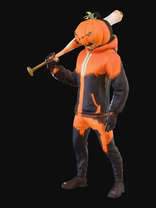 3D model for Pumpkin horror