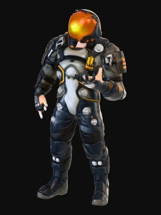 3D model for Fortnite men