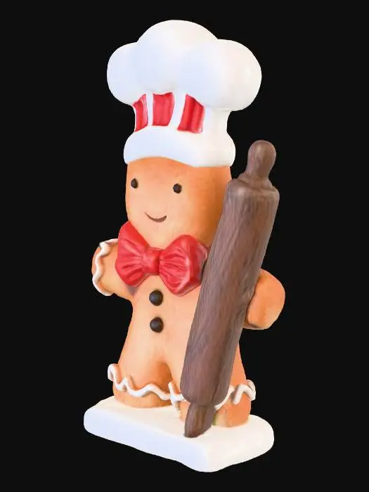 3D model for Gingerbread Chef