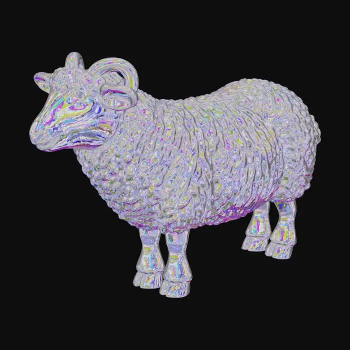 3D model for mouton