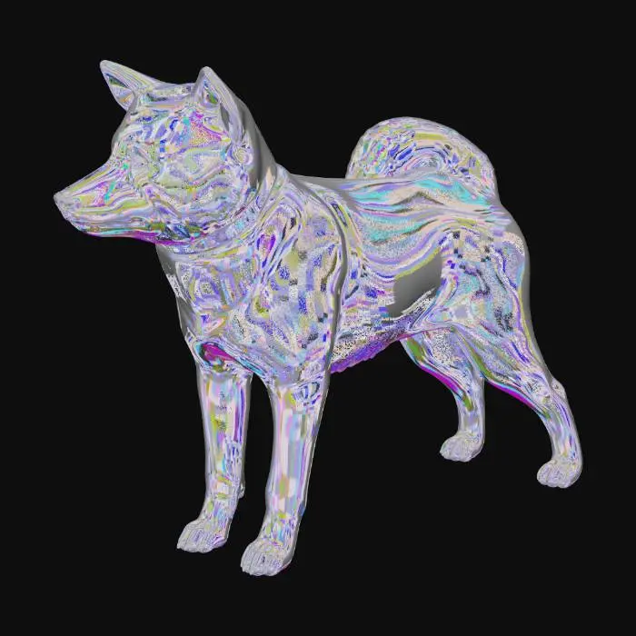 3D model for dog