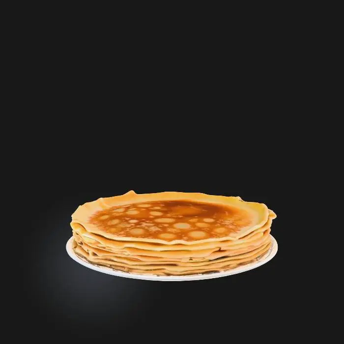 3D model for crepe