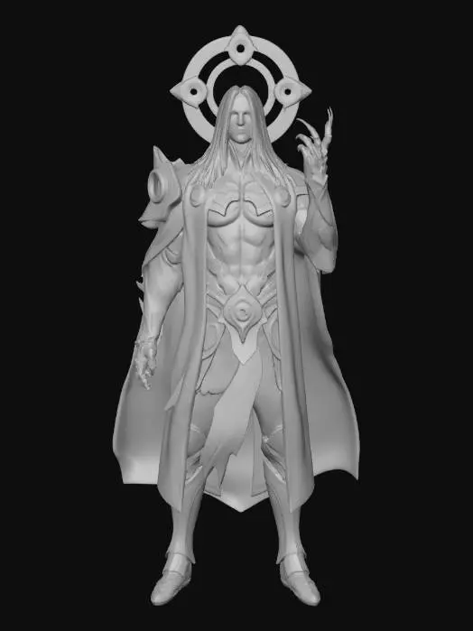 3D model for Harbinger of the Ringed Halo