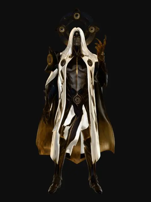 3D model for Harbinger of the Ringed Halo
