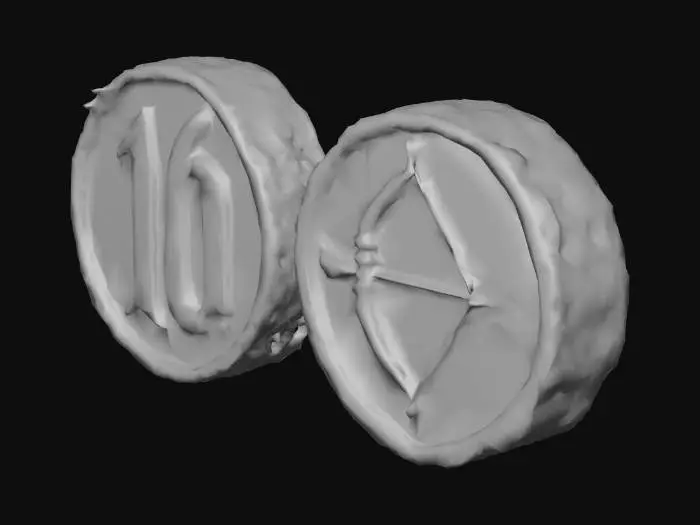 3D model for Fantasy Coin 16