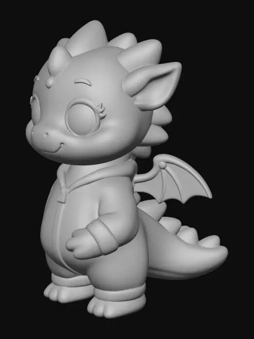 3D model for Snuggly Dragon Delight