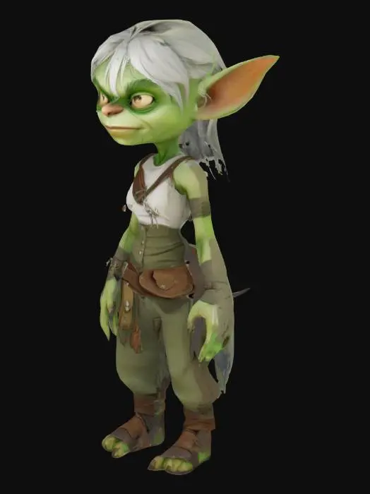 3D model for Goblin Adventurer