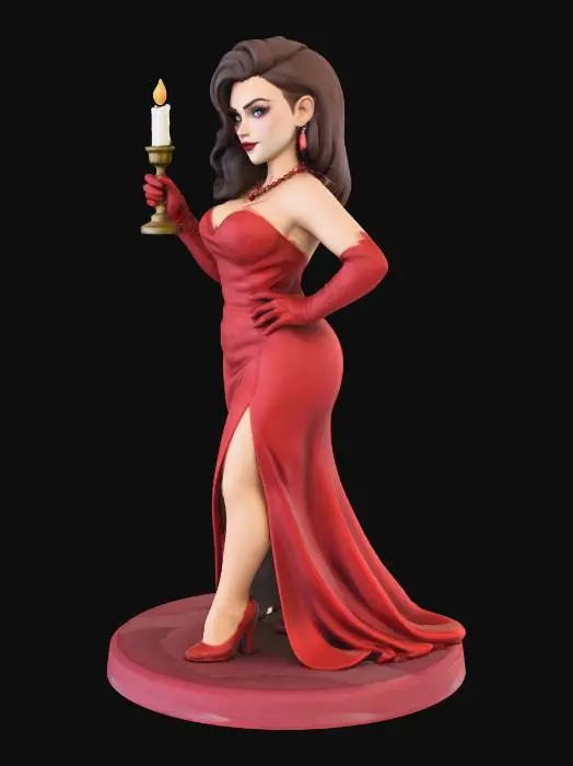 3D model for Ms. Scarlett