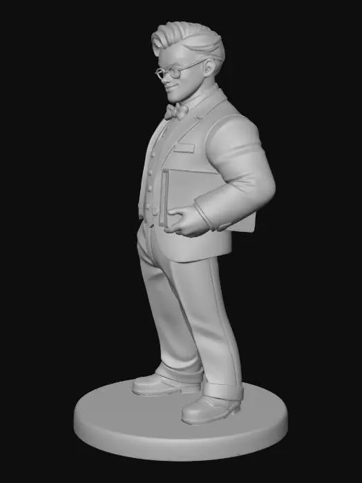 3D model for Professor Plum