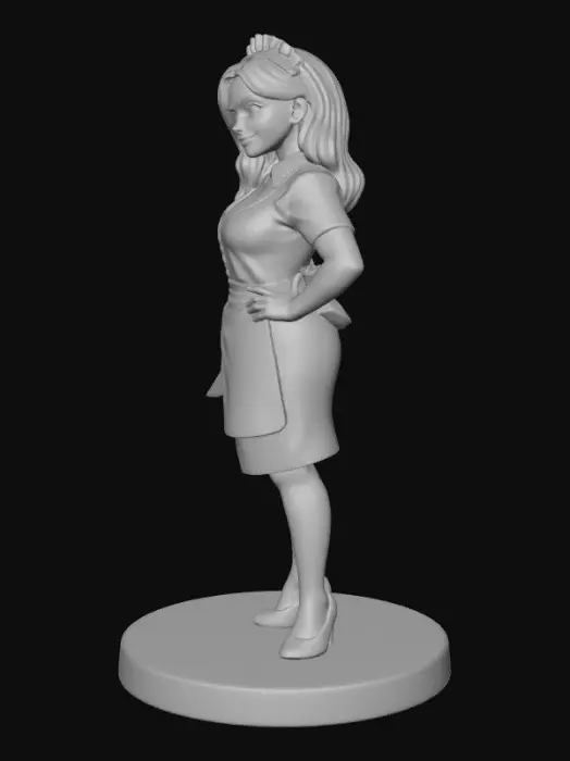 3D model for Mysterious Maid