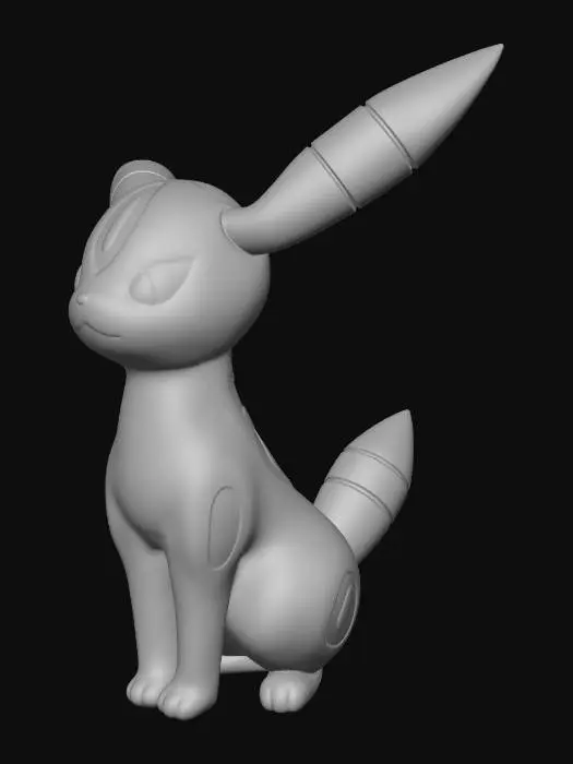 3D model for Umbreon Figurine
